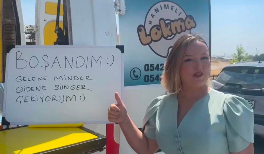 Davul zurnayla boşanmayı kutladı!