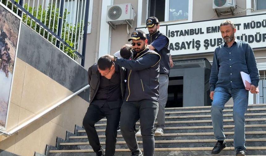 Adli emanet soyguncuları adliyeye sevk edildi