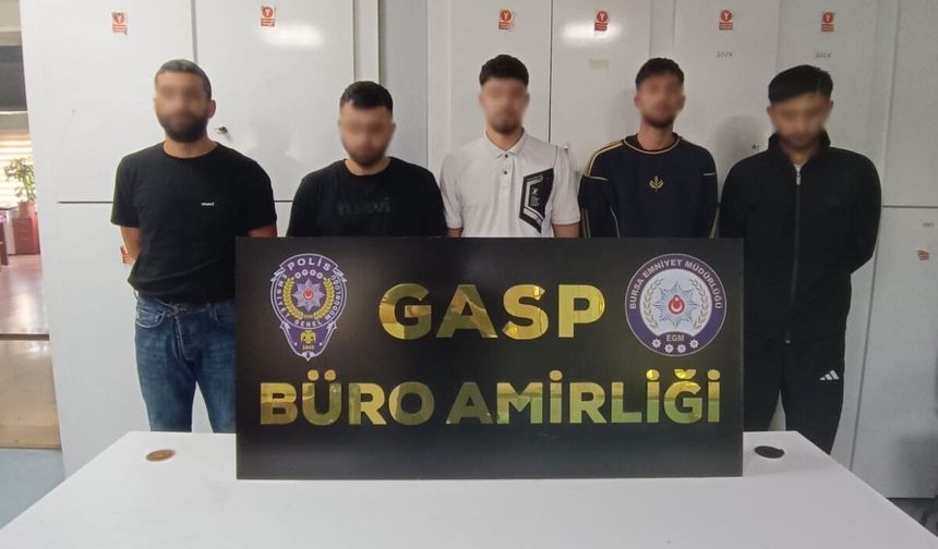 Molotof çetesi yakalandı!