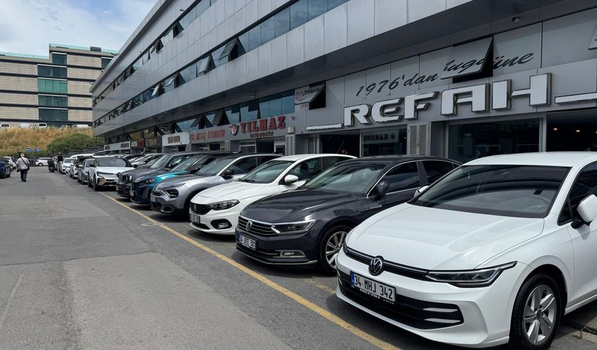 İkinci el araç piyasasında durgunluk sürüyor