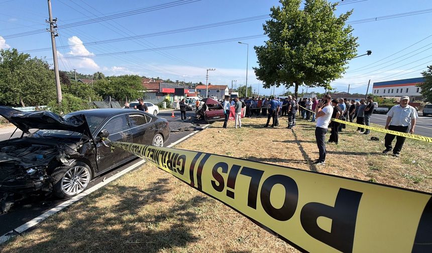 AK Parti Milletvekili ve oğlu kazada yaralandı!