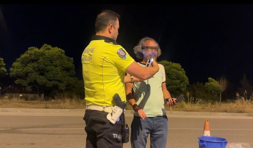 Polislere selam vermeye gitti, 3.28 promil alkollü çıktı!
