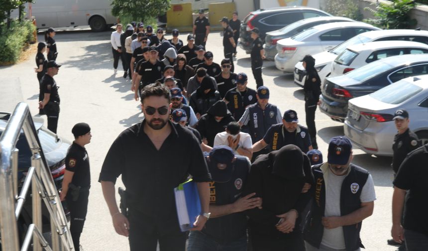 Bahis operasyonunda yakalanan 15 şüpheli tutuklandı