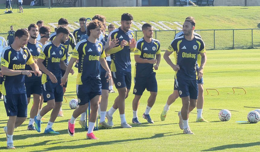 Fenerbahçe, Topuk Yaylası’nda çalışmalarını sürdürüyor