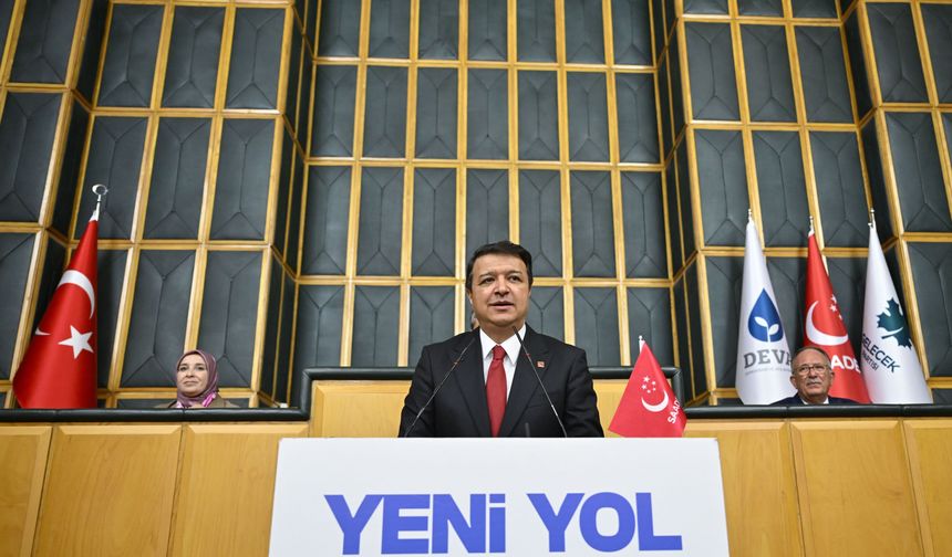 Yeni Yol Partisi Grup Toplantısının gündeminde "ekonomi" vardı