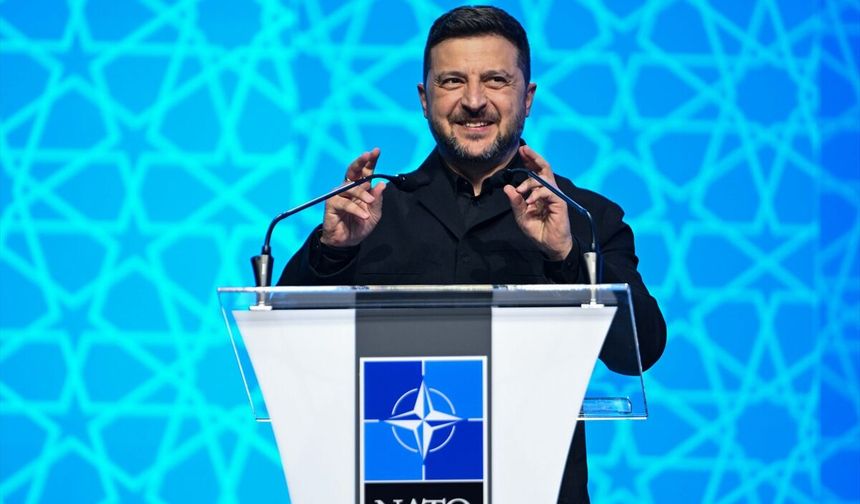 Zelenski: Ukrayna'nın NATO'da olması hepimizi daha güçlü kılar!