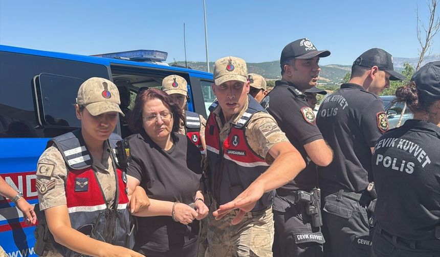 Eski Vali Sonel'in eşi ile 2 şüpheli adliyeye sevk edildi!