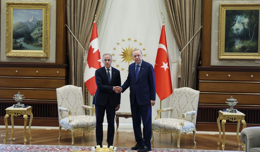 Erdoğan, Kanada Başbakanı'nı kabul etti!
