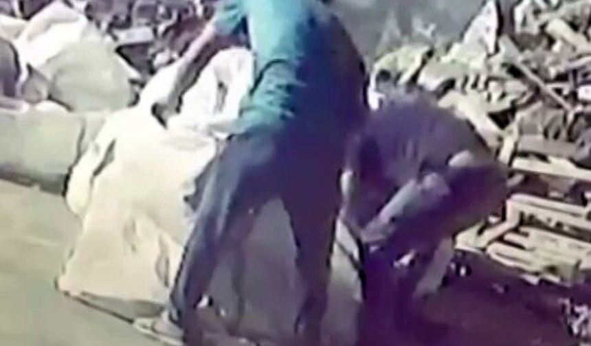 Yüzlerinde maskeyle gelip 250 bin TL’lik bakır çaldılar