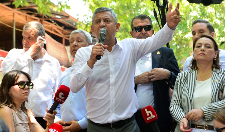 Özgür Özel: Ya bir yol bulacağız ya bir yol açacağız!