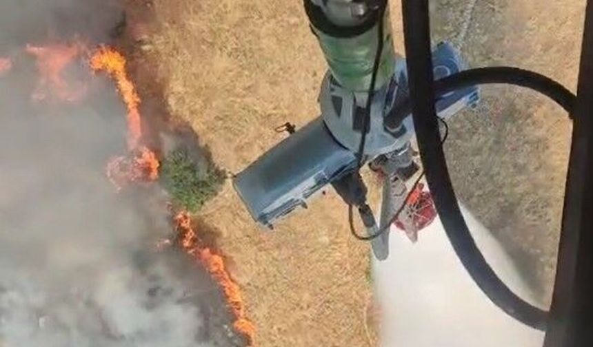 Aydın yanıyor: Havadan ve karadan müdahale!