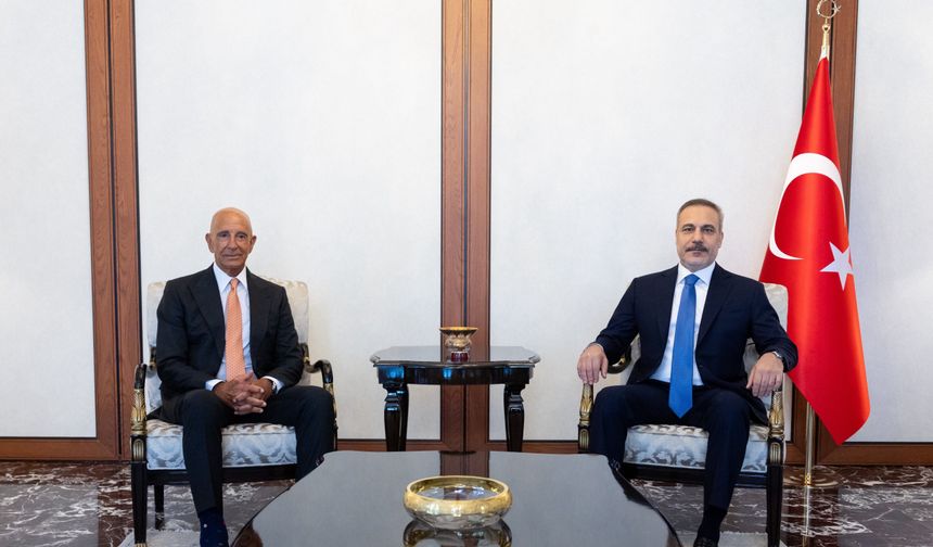 Bakan Fidan, Tom Barrack ile görüştü!