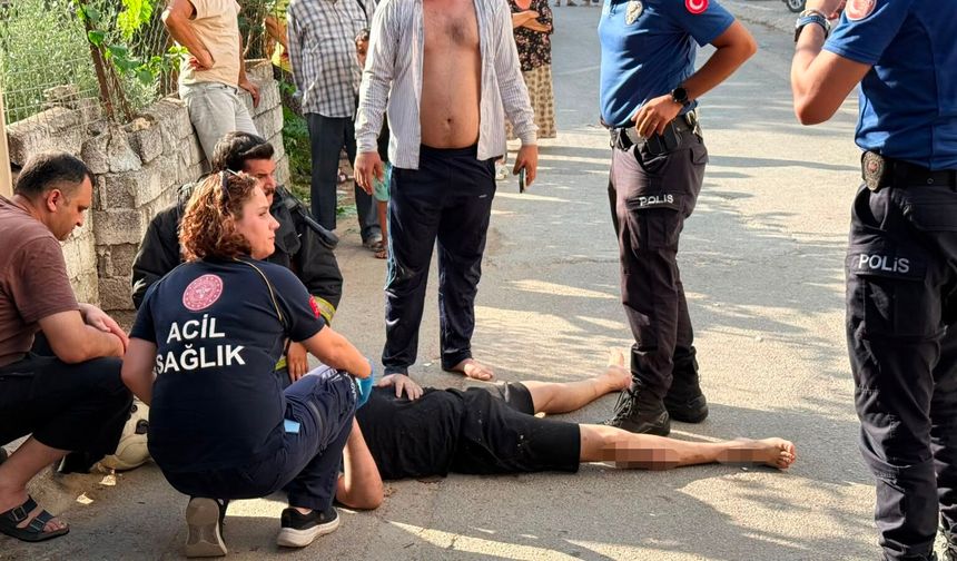 Antalya'daki ev yangınında büyük panik