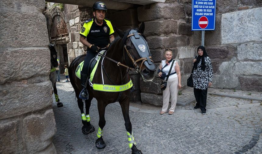 NATO İçin Atlı Polis de Geldi