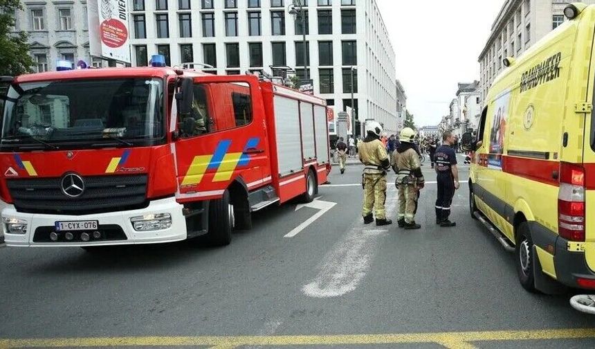 Belçika'da apartmanda yangın faciası