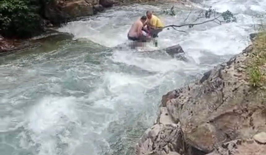 Dereye düşen turstin cansız bedenine ulaşıldı