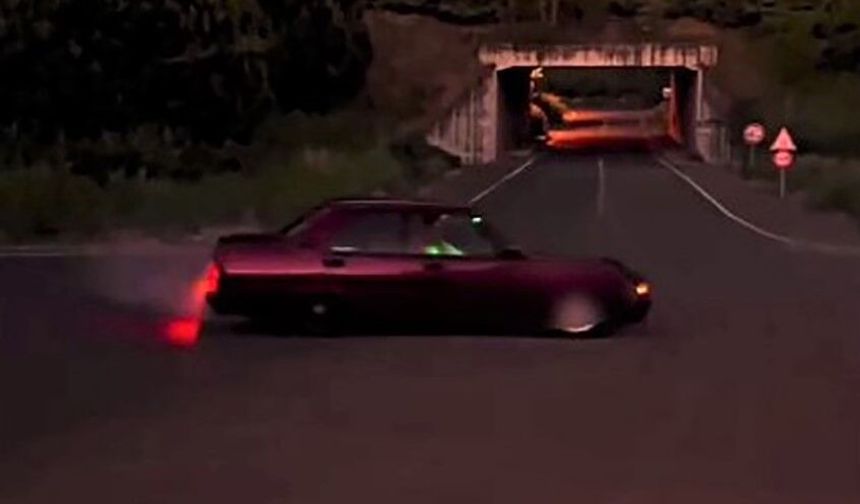Drift videolarını paylaştı cezayı yedi