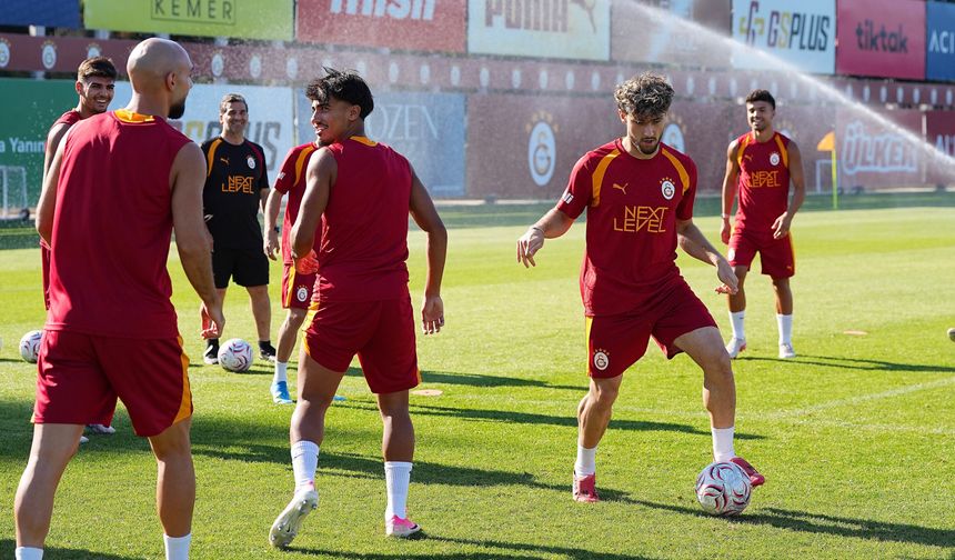 Galatasaray, hazırlıklarını sürdürdü
