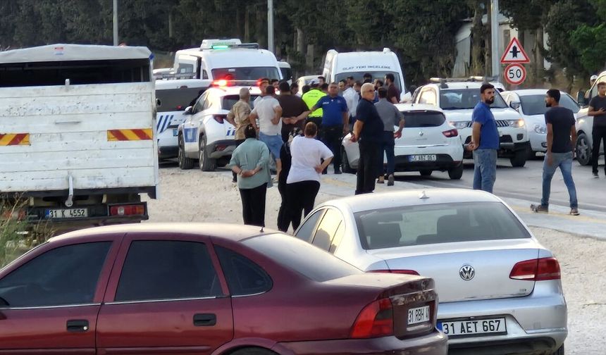 Hatay'da korkunç kaza