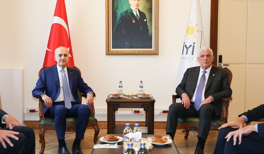 Kurtulmuş'tan İYİ Parti'ye ziyaret