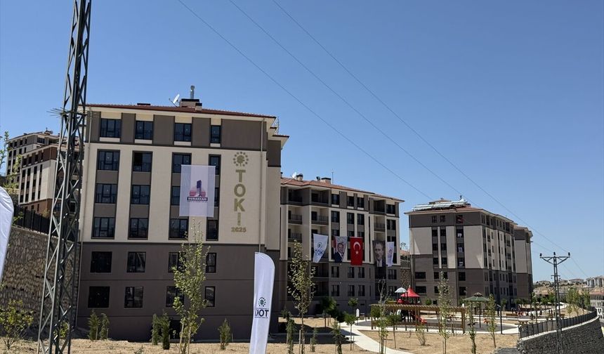Malatya'da konut teslimi yapıldı