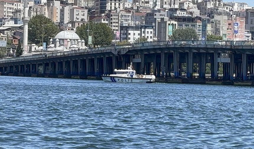 Unkapanı Köprüsü'nde korku dolu anlar