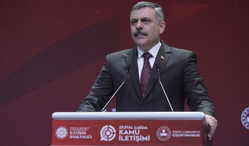 İçişleri Bakanı Çiftçi'den sosyal medya mesajı: Yalanı büyütenleri engelleyeceğiz