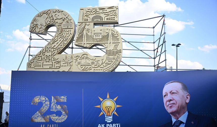 AK Parti, kuruluşunun 25’inci yılını kutluyor