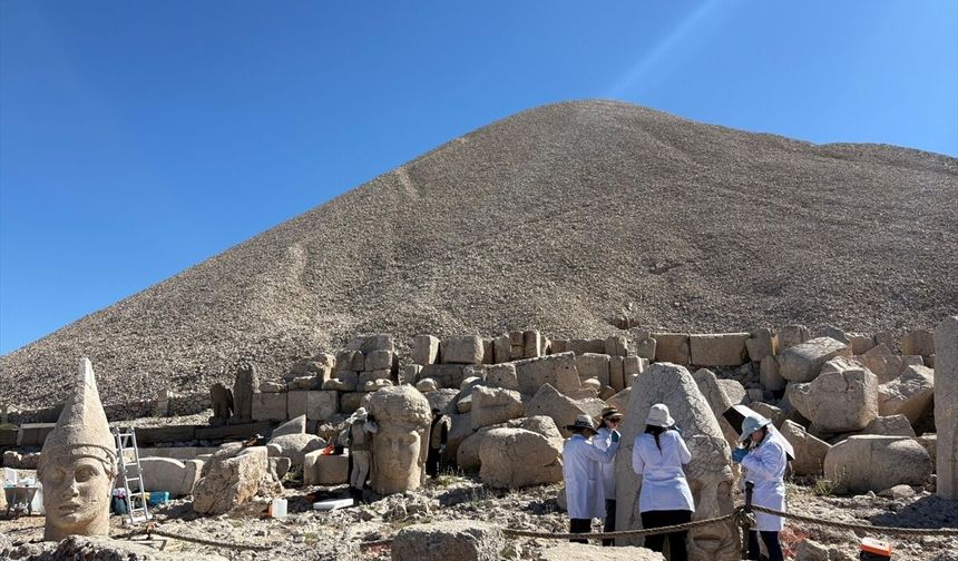 Nemrut Dağı'nda kapsamlı koruma çalışmaları sürüyor