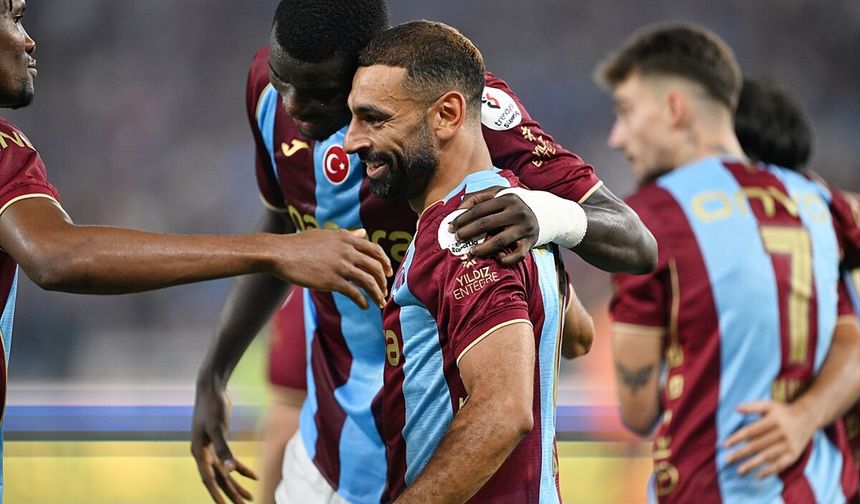Trabzonspor 3 puanı Salah'ın golleriyle aldı