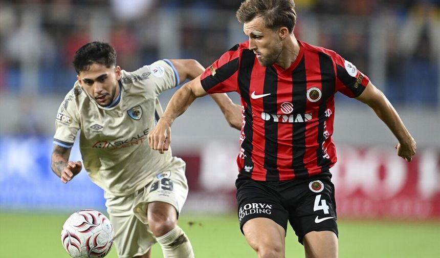 Erzurumspor ilk puanını aldı