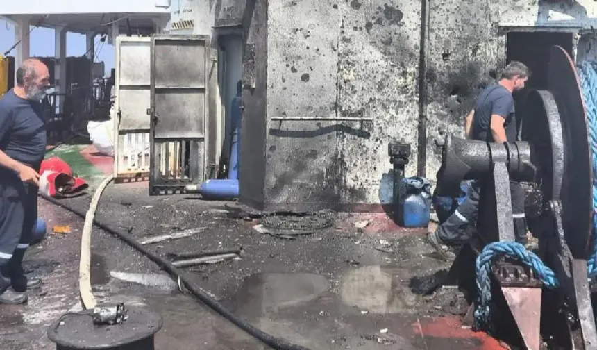 Rusya açıklarında Türk gemisine İHA saldırısı