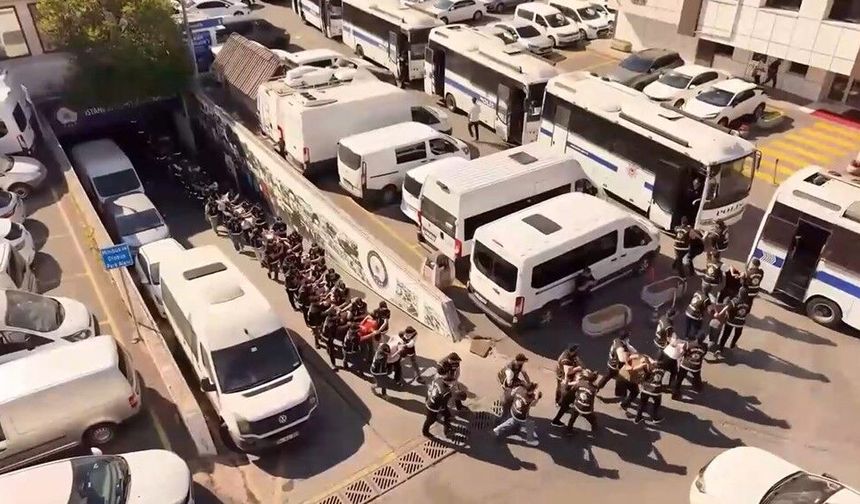 Sokak çetelerine operasyonlarda 217 gözaltı!