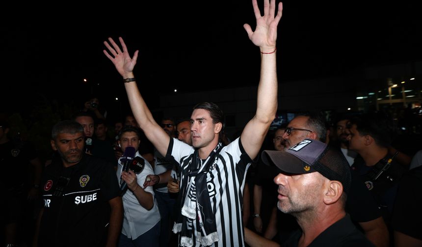 Dusan Vlahovic, İstanbul’a geldi