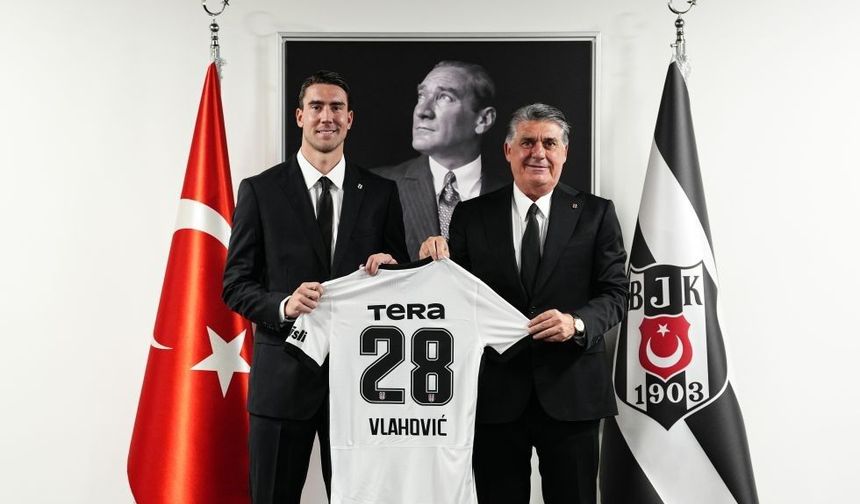 Beşiktaş, Dusan Vlahovic ile 3 yıllık sözleşme imzaladı