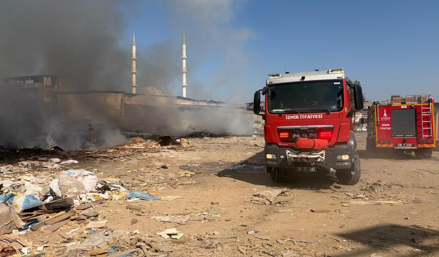 'Ege'nin incisi' İzmir'in göbeğinde çöplük yangını