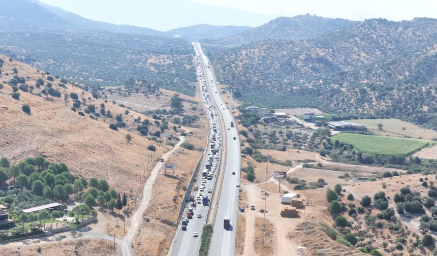 Kazalar sonrası Aydın Muğla karayolu kilitlendi