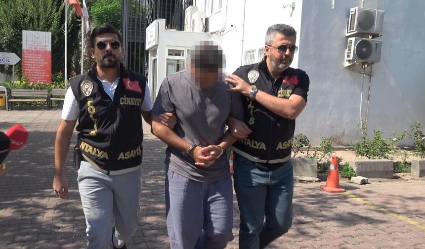 Antalya Havalimanı'ndaki cinayetin şüphelisi emekli polis tutuklandı