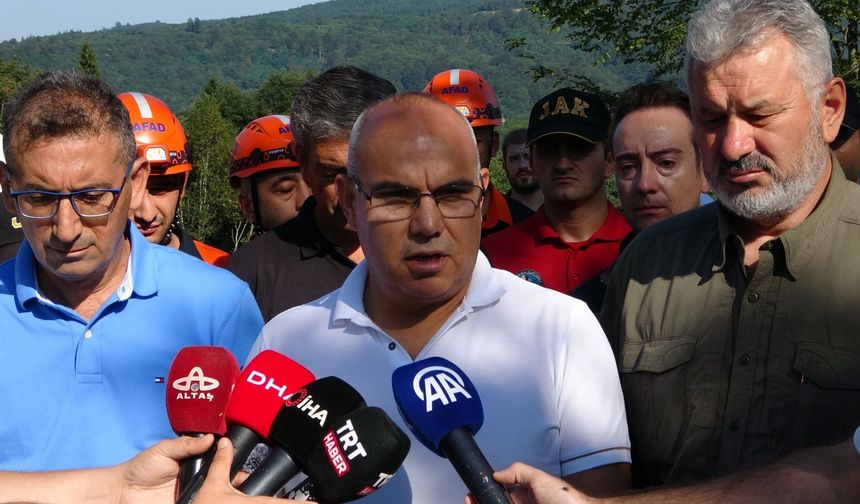 Giresun Valisi'nden 'hava aracı' açıklaması