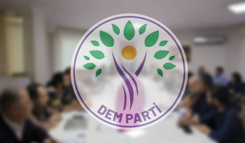 DEM Parti'den Erhürman'a mektup