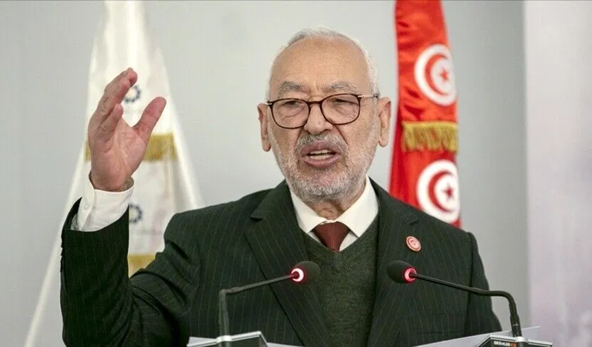 Tunus'ta tutuklu bulunan Nahda Hareketi lideri Gannuşi açlık grevine başladı