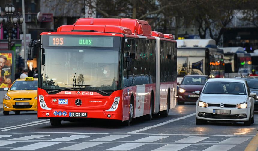 Ankara'da toplu taşımaya yüzde 14,30 zam!