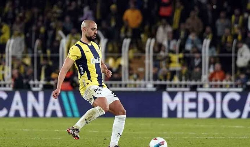 Fenerbahçe, Faslı futbolcu Sofyan Amrabat ile yollarını ayırdı