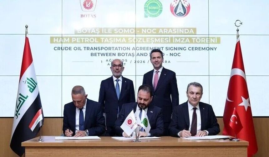 Irak-Türkiye petrol hattı için 1 yıllık anlaşma