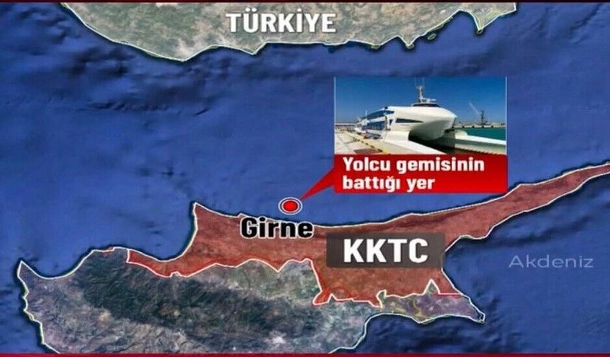 Filo Denizcilik'ten Girne açıklarındaki kaza sonrası açıklama