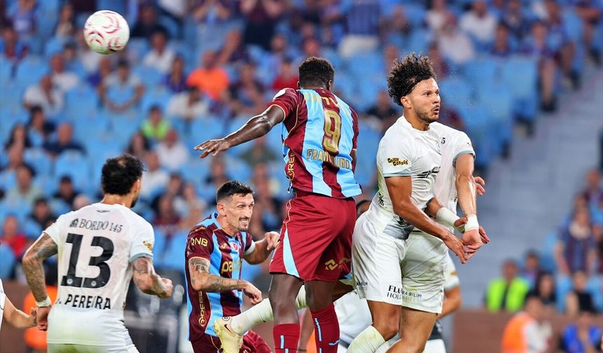Trabzonspor, Süper Lig'de 55 hafta sonra en farklı galibiyetini aldı