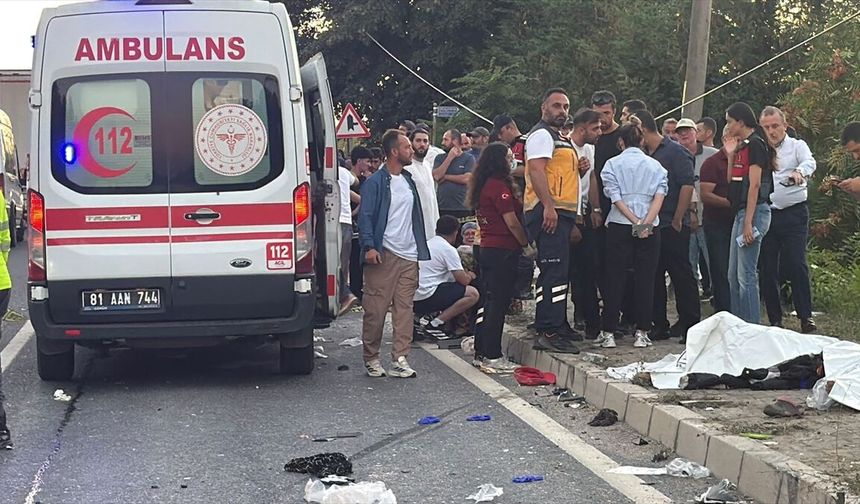 Yine tarım işçileri yine kaza