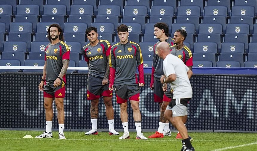 Roma, Fenerbahçe maçına hazır