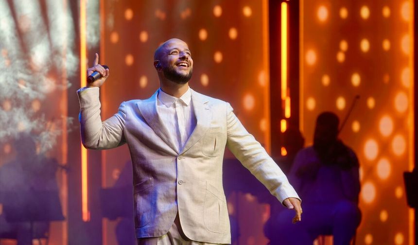 Ünlü müzisyen Maher Zain İstanbul'da konser verdi