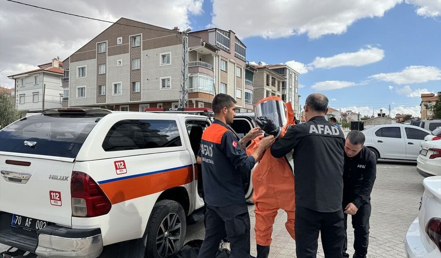 Karaman'da karı koca evlerinde ölü bulundu